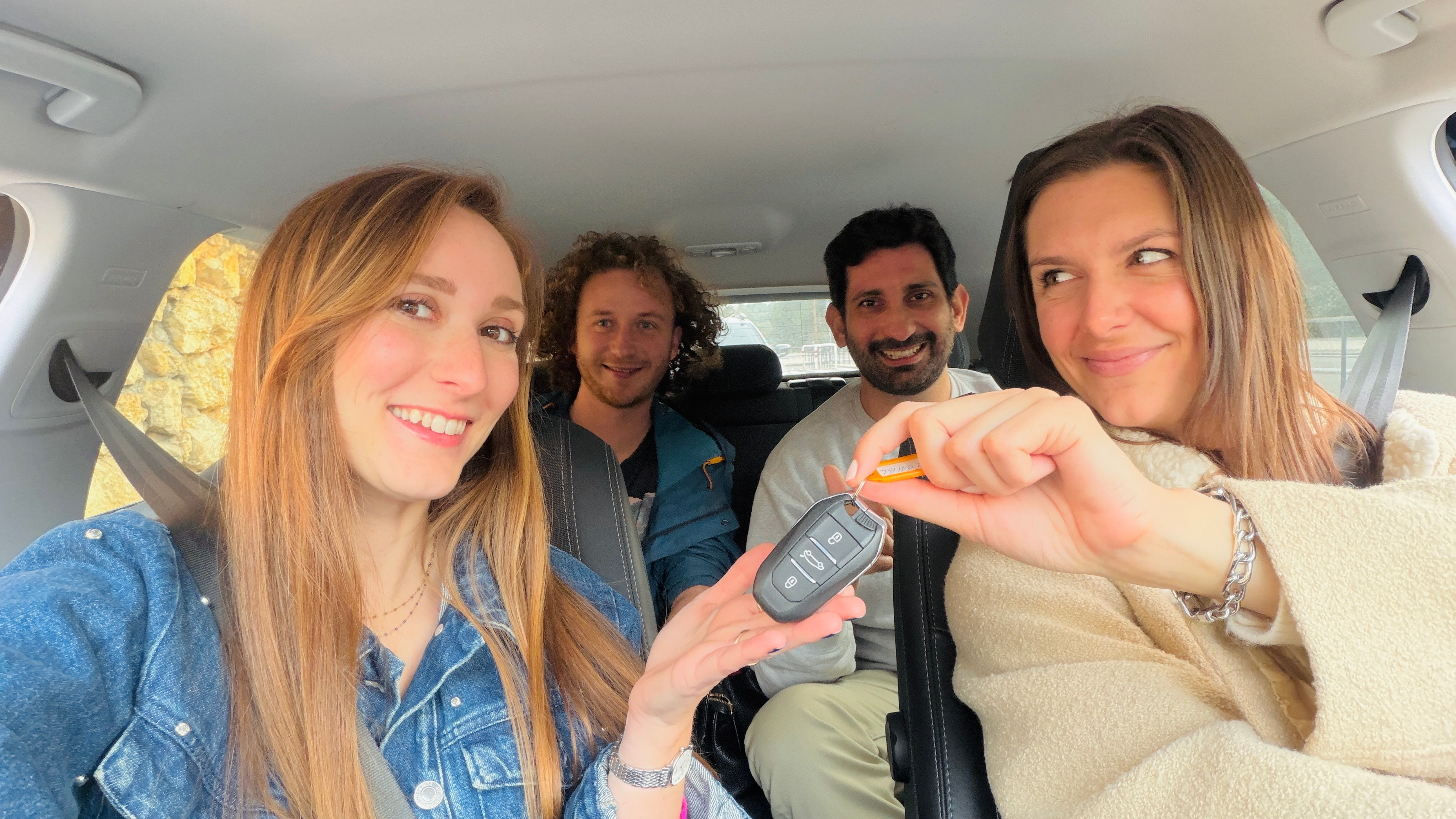 Des participants partagent un trajet vers leur événement avec Guiido