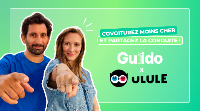 Alice et Enrico, cofondateurs de Guiido, pour la campagne Guiido x Ulule